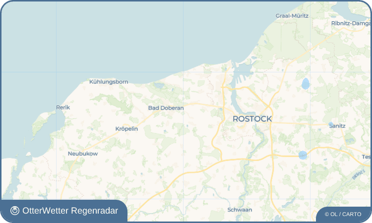 OtterWetter Regenradar-Widget Bartenshagen
