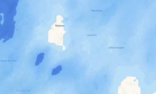 Regenradar Vorschaubild - Aktuelle Niederschläge in Basedow und Umgebung