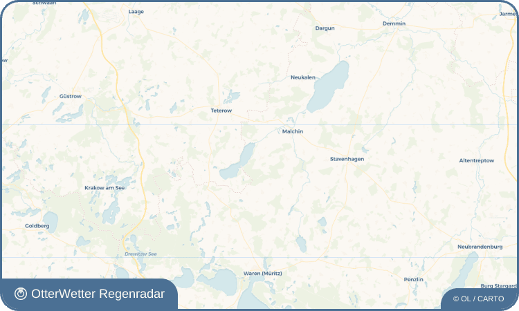 OtterWetter Regenradar-Widget Basedow