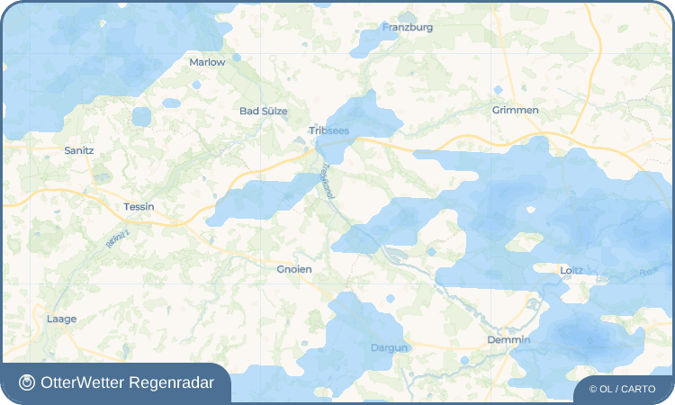 OtterWetter Regenradar-Widget Bassendorf