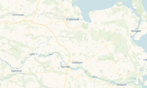 Regenradar Vorschaubild - Aktuelle Niederschläge in Behrenhoff und Umgebung