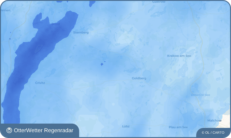 Widget-Vorschau für Below Wetter-Widget-Vorschau mit Vorhersagedaten für Below