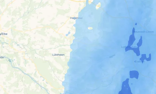 Regenradar Belsch: aktuelle Niederschläge in Belsch und Umgebung, Stand 17. Oktober 2026 um 3:05 Uhr