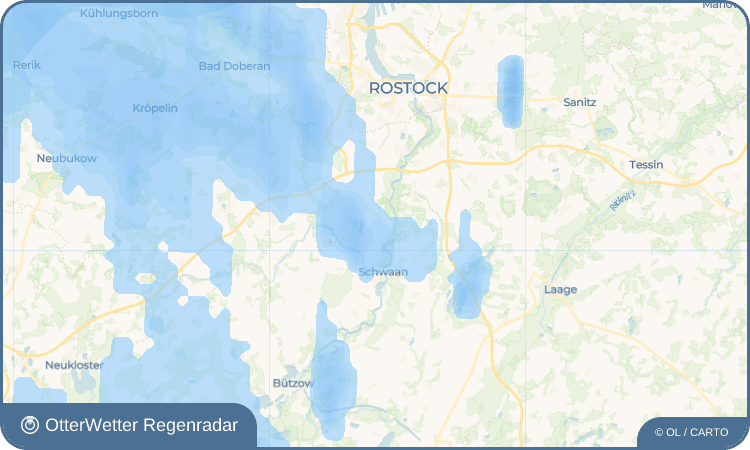 Widget-Vorschau für Benitz Wetter-Widget-Vorschau mit Vorhersagedaten für Benitz