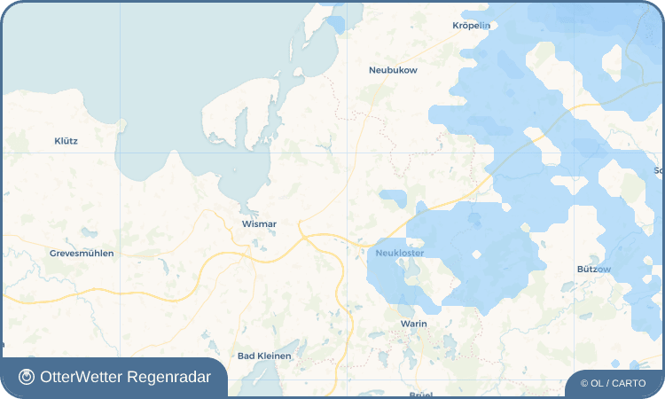 OtterWetter Regenradar-Widget Benz