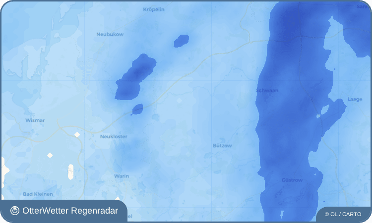 Widget-Vorschau für Bernitt Wetter-Widget-Vorschau mit Vorhersagedaten für Bernitt
