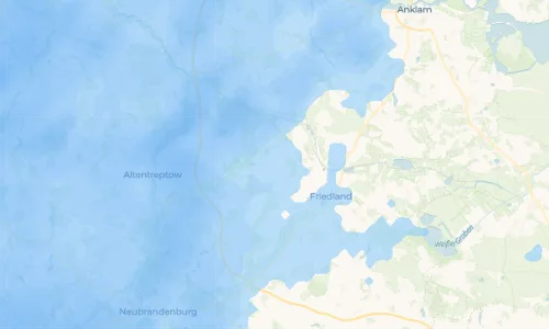 Regenradar Vorschaubild - Aktuelle Niederschläge in Beseritz und Umgebung
