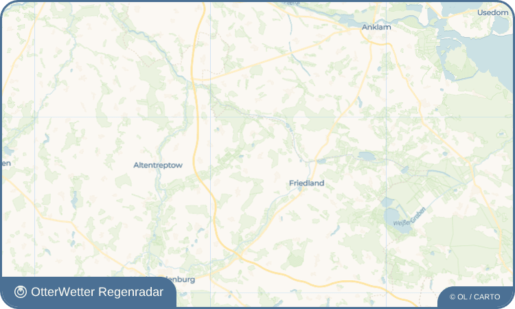Widget-Vorschau für Beseritz Wetter-Widget-Vorschau mit Vorhersagedaten für Beseritz