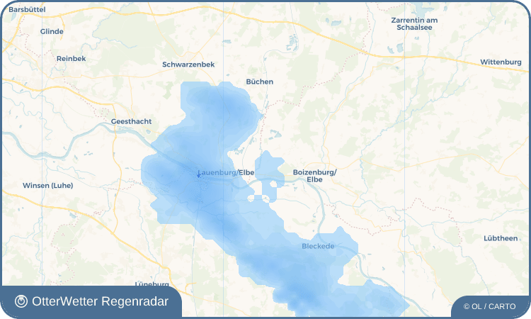 Wetter-Widget-Vorschau mit Vorhersagedaten für Bickhusen