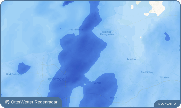 OtterWetter Regenradar-Widget Blankenhagen
