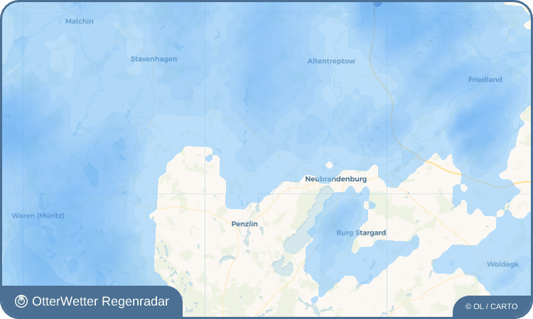 OtterWetter Regenradar-Widget Blankenhof