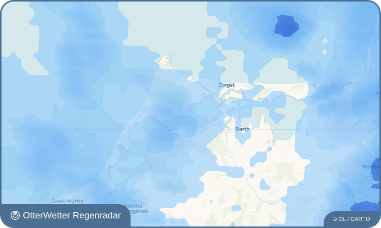 OtterWetter Regenradar-Widget Bliesenrade