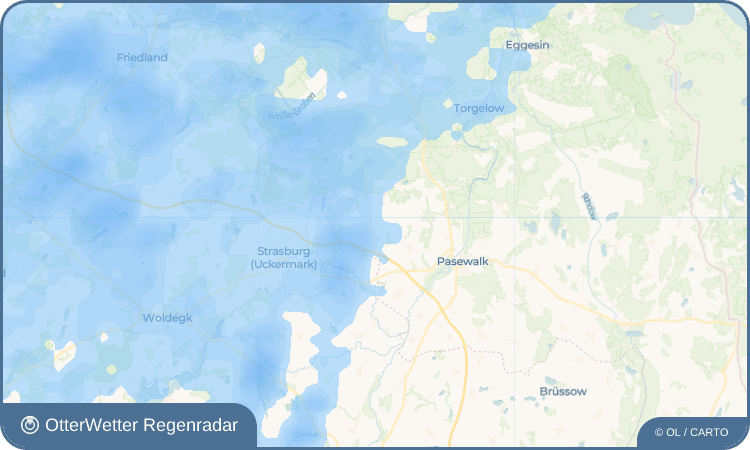 Wetter-Widget-Vorschau mit Vorhersagedaten für Blumenhagen