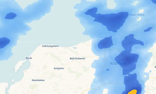 Regenradar Vorschaubild - Aktuelle Niederschläge in Börgerende und Umgebung