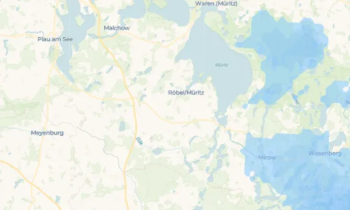 Regenradar-Vorschau: aktuelle Niederschläge in Bollewick und Umgebung