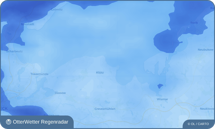 OtterWetter Regenradar-Widget Boltenhagen