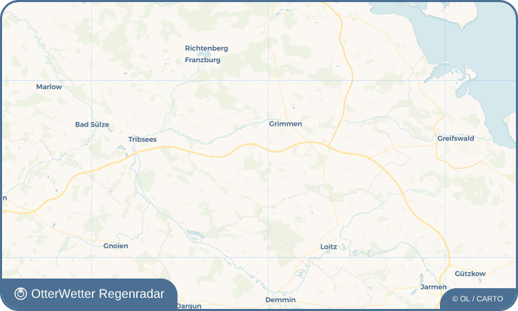 OtterWetter Regenradar-Widget Borgstedt