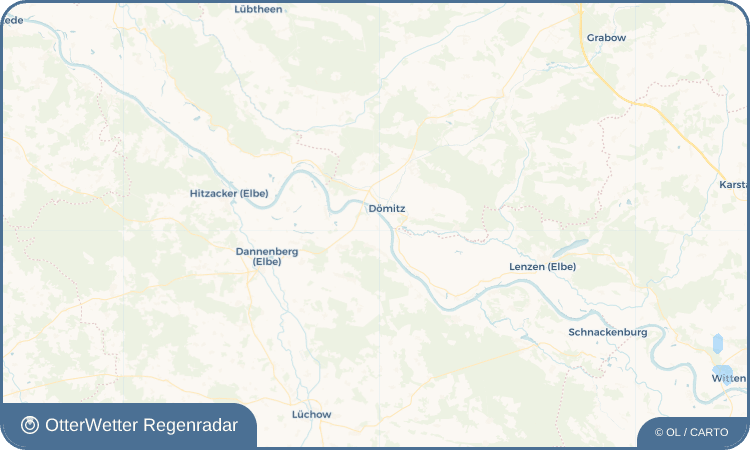OtterWetter Regenradar-Widget Brandleben