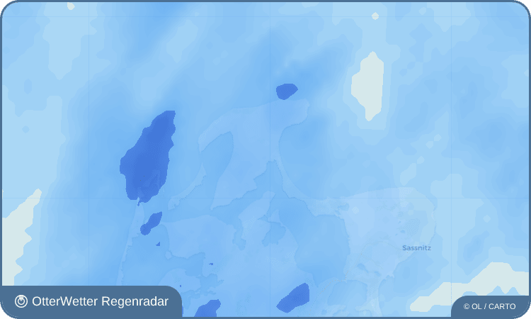 OtterWetter Regenradar-Widget Breege