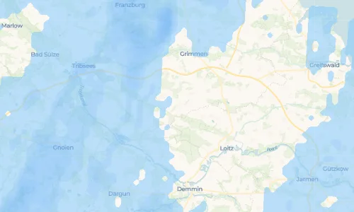 Regenradar Vorschaubild - Aktuelle Niederschläge in Bretwisch und Umgebung