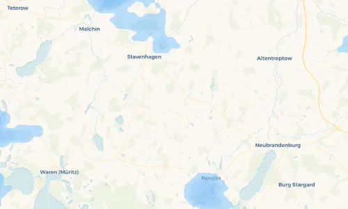 Regenradar Vorschaubild - Aktuelle Niederschläge in Briggow und Umgebung