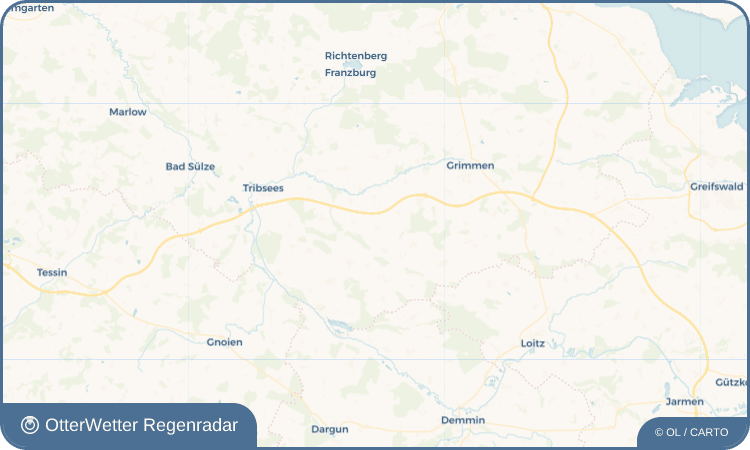Wetter-Widget-Vorschau mit Vorhersagedaten für Brönkow