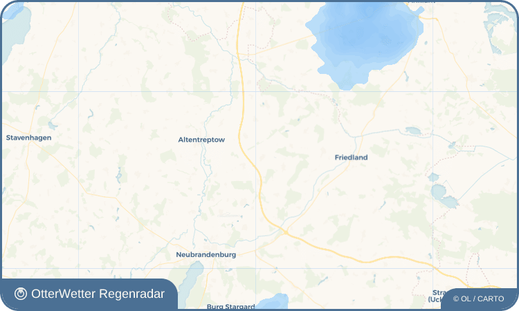 OtterWetter Regenradar-Widget Brunn