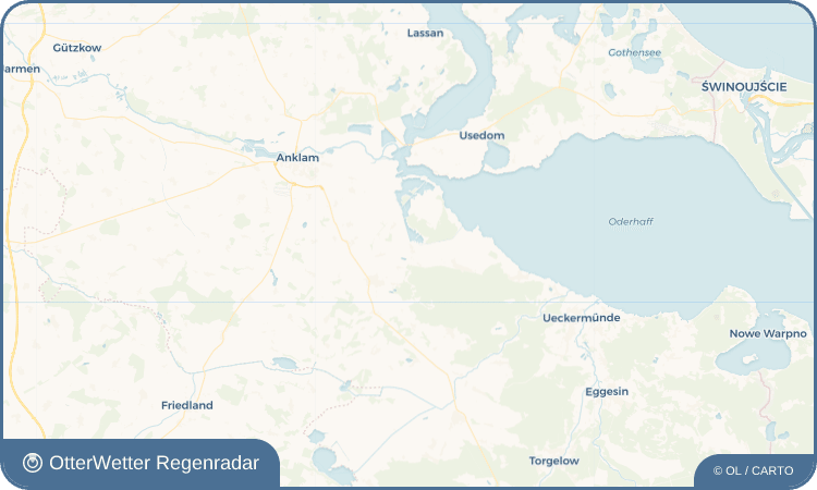 OtterWetter Regenradar-Widget Bugewitz