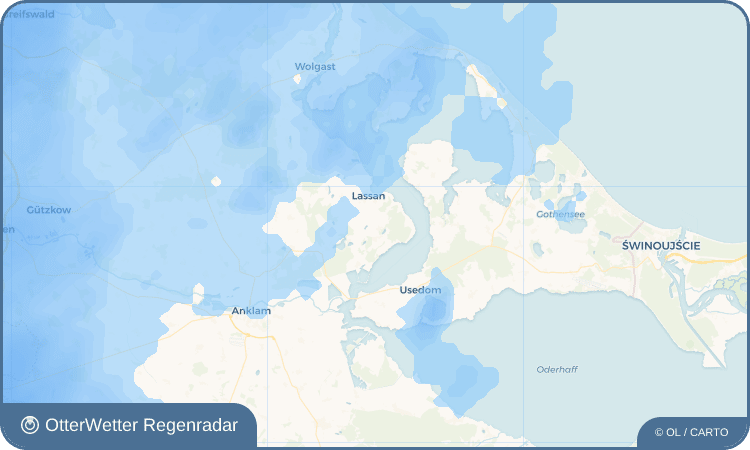 OtterWetter Regenradar-Widget Buggenhagen
