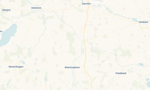 Regenradar Vorschaubild - Aktuelle Niederschläge in Burow und Umgebung