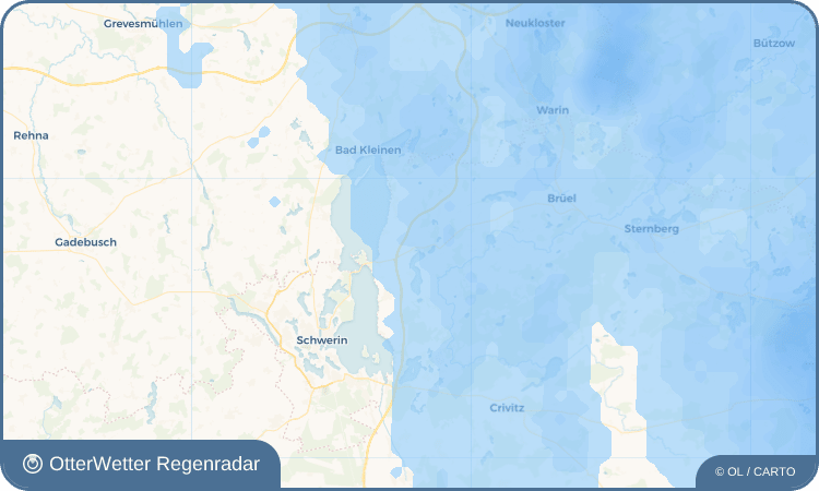 OtterWetter Regenradar-Widget Cambs