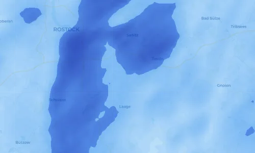 Regenradar Vorschaubild - Aktuelle Niederschläge in Cammin und Umgebung