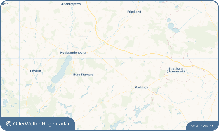 OtterWetter Regenradar-Widget Cölpin