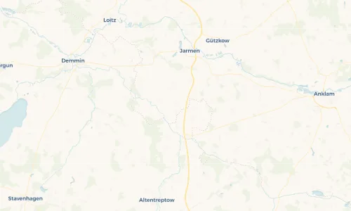 Regenradar Vorschaubild - Aktuelle Niederschläge in Daberkow und Umgebung