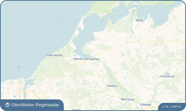 Wetter-Widget-Vorschau mit Vorhersagedaten für Damgarten