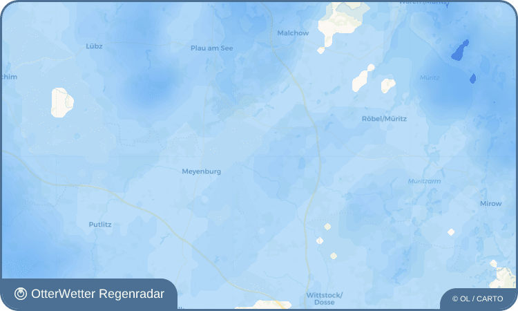 OtterWetter Regenradar-Widget Dammwolde