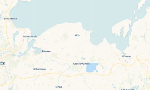 Regenradar Vorschaubild - Aktuelle Niederschläge in Damshagen und Umgebung