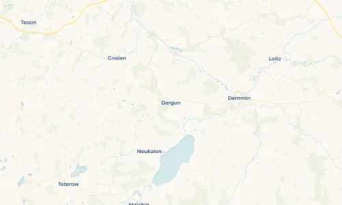 Regenradar Vorschaubild - Aktuelle Niederschläge in Dargun und Umgebung