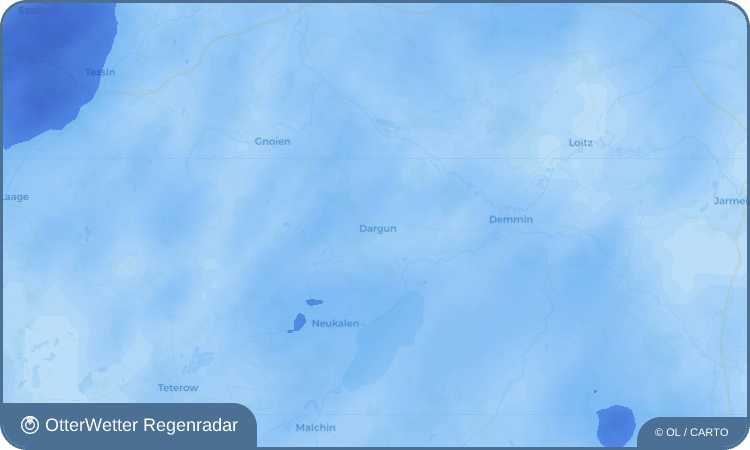 Widget-Vorschau für Dargun Wetter-Widget-Vorschau mit Vorhersagedaten für Dargun