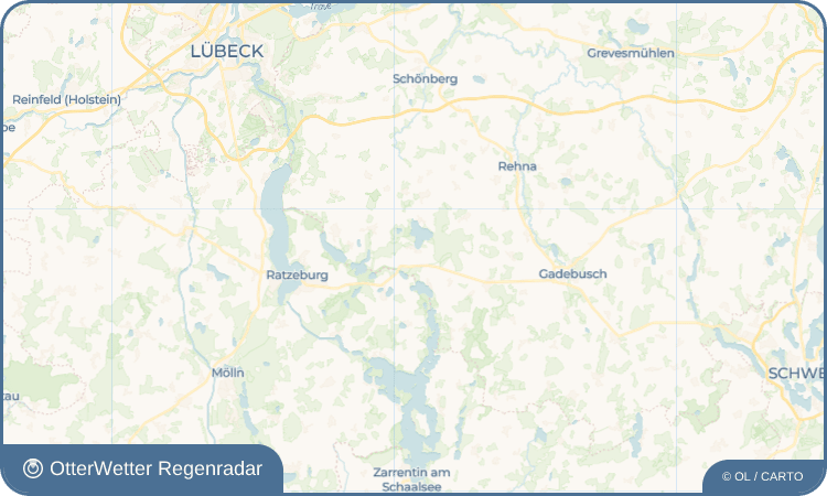 Wetter-Widget-Vorschau mit Vorhersagedaten für Dechow