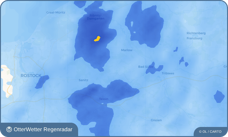 OtterWetter Regenradar-Widget Dettmannsdorf