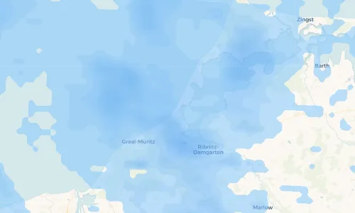 Regenradar Vorschaubild - Aktuelle Niederschläge in Dierhagen Ost und Umgebung