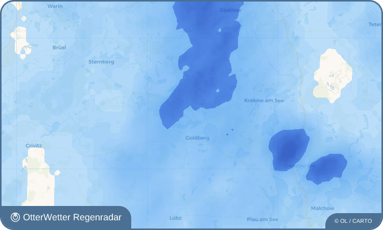 OtterWetter Regenradar-Widget Dobbertin