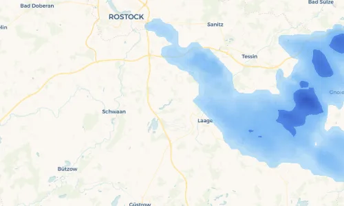 Regenradar Vorschaubild - Aktuelle Niederschläge in Dolgen am See und Umgebung