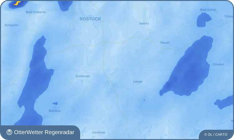 OtterWetter Regenradar-Widget Dolgen am See