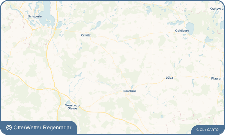 Wetter-Widget-Vorschau mit Vorhersagedaten für Domsühl