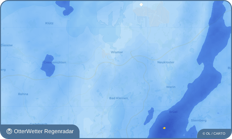 OtterWetter Regenradar-Widget Dorf Mecklenburg