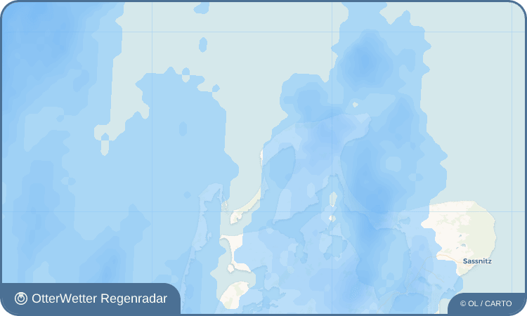 Wetter-Widget-Vorschau mit Vorhersagedaten für Dranske