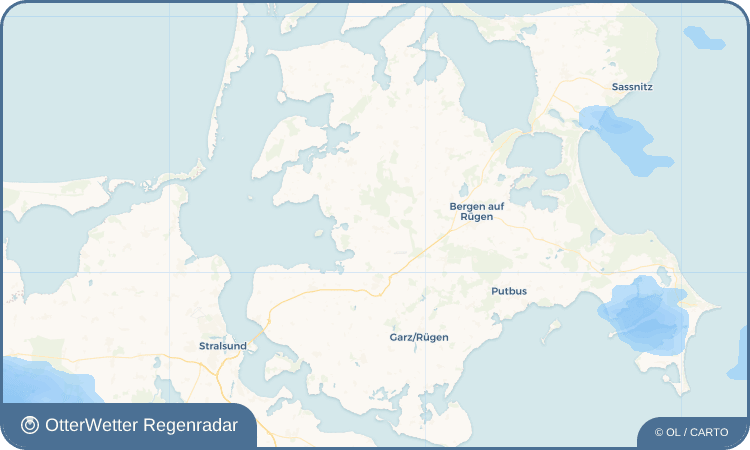 OtterWetter Regenradar-Widget Dreschvitz