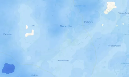 Regenradar Vorschaubild - Aktuelle Niederschläge in Dresenow und Umgebung